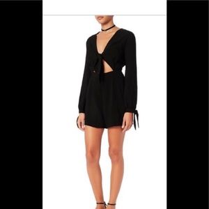 Intermix Winter Knot Romper